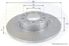 COMLINE ADC1825 - DISCO FRENO