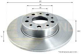 COMLINE ADC1847 - DISCO FRENO