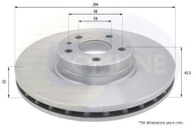 COMLINE ADC1848V - DISCO FRENO