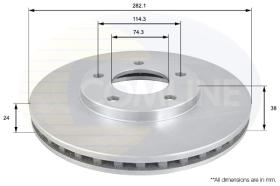 COMLINE ADC2306V - DISCO FRENO