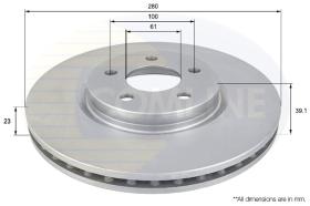 COMLINE ADC2311V - DISCO FRENO