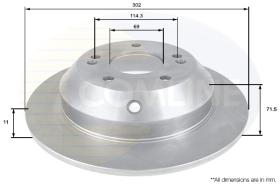 COMLINE ADC2409 - DISCO FRENO