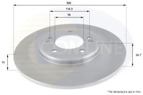 COMLINE ADC2411 - DISCO FRENO