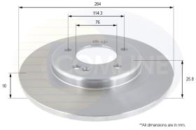 COMLINE ADC2421 - DISCO FRENO