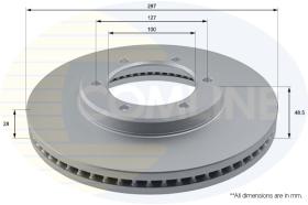 COMLINE ADC2512V - DISCO FRENO