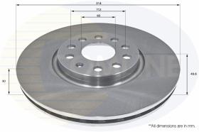 COMLINE ADC2601V - DISCO FRENO