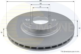 COMLINE ADC2719V - DISCO FRENO