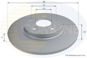 COMLINE ADC2836 - DISCO FRENO