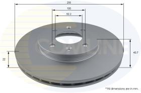 COMLINE ADC2849V - DISCO FRENO