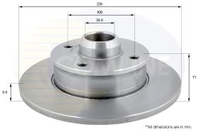 COMLINE ADC3007 - DISCO FRENO