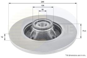 COMLINE ADC3011 - DISCO FRENO