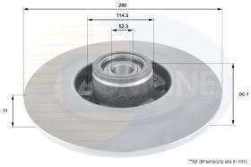 COMLINE ADC3014 - DISCO FRENO