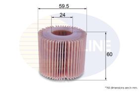 COMLINE CDH11632 - FILTRO ACEITE SUSTITUIDO X EOF249