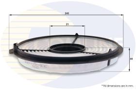 COMLINE CSZ12946 - FILTRO AIRE