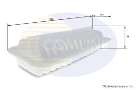 COMLINE CTY12085 - FILTRO AIRE