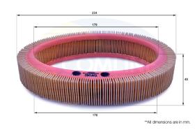 COMLINE EAF060 - FILTRO AIRE