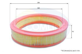 COMLINE EAF098 - FILTRO AIRE