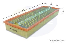 COMLINE EAF292 - FILTRO AIRE