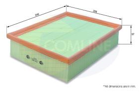 COMLINE EAF385 - FILTRO AIRE