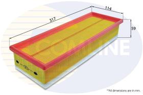 COMLINE EAF497 - FILTRO AIRE