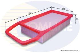 COMLINE EAF545 - FILTRO AIRE