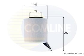 COMLINE EAF583 - FILTRO AIRE