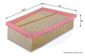 COMLINE EAF599 - FILTRO AIRE