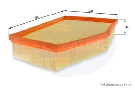 COMLINE EAF614 - FILTRO AIRE