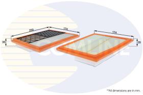 COMLINE EAF634 - FILTRO AIRE