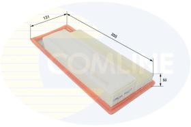 COMLINE EAF763 - FILTRO AIRE