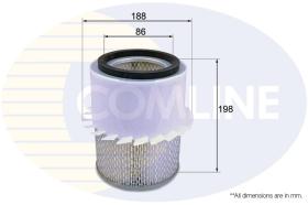 COMLINE EAF792 - FILTRO AIRE