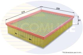 COMLINE EAF830 - FILTRO AIRE