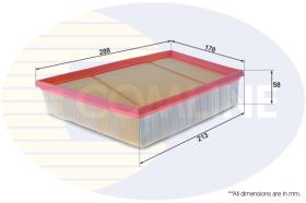 COMLINE EAF837 - FILTRO AIRE