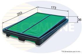 COMLINE EAF895 - FILTRO AIRE