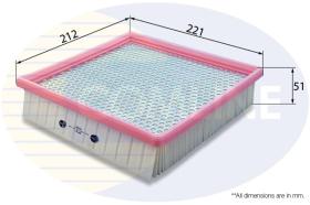 COMLINE EAF901 - FILTRO AIRE