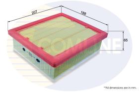 COMLINE EAF937 - FILTRO AIRE