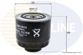 COMLINE CMB13019 - FILTRO COMBUSTIBLE