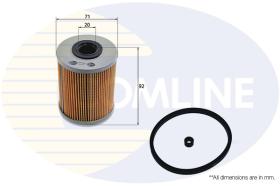 COMLINE EFF026 - FILTRO COMBUSTIBLE