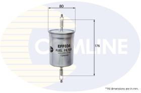 COMLINE EFF034 - FILTRO COMBUSTIBLE