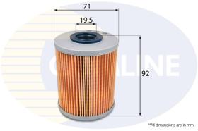 COMLINE EFF046 - FILTRO COMBUSTIBLE