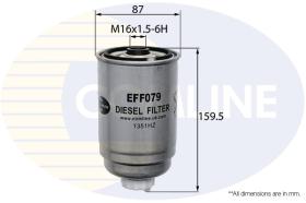 COMLINE EFF079 - FILTRO COMBUSTIBLE