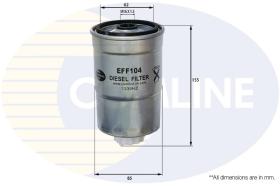 COMLINE EFF104 - FILTRO COMBUSTIBLE