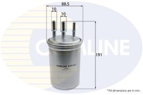 COMLINE EFF120 - FILTRO COMBUSTIBLE