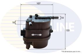 COMLINE EFF122 - FILTRO COMBUSTIBLE