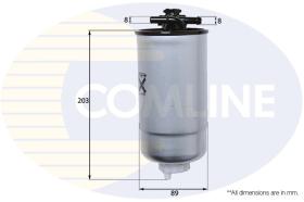 COMLINE EFF130 - FILTRO COMBUSTIBLE