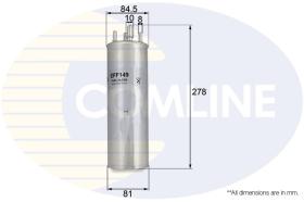 COMLINE EFF149 - FILTRO COMBUSTIBLE