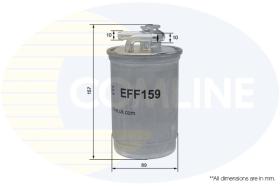 COMLINE EFF159 - FILTRO COMBUSTIBLE