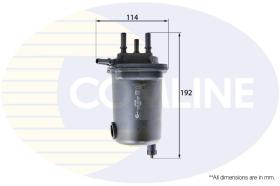 COMLINE EFF180 - FILTRO COMBUSTIBLE