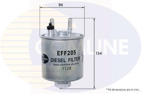 COMLINE EFF205 - FILTRO COMBUSTIBLE