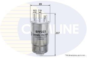 COMLINE EFF223 - FILTRO COMBUSTIBLE